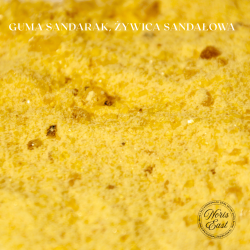 Guma sandarak, żywica sandałowa, noris east