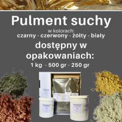 Pulment suchy w proszku – do pozłotnictwa  / proszek 1kg