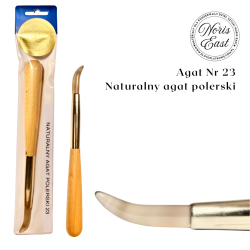 Agat polerski Nr 23, Noris East, naturalny agat polerski nr 23