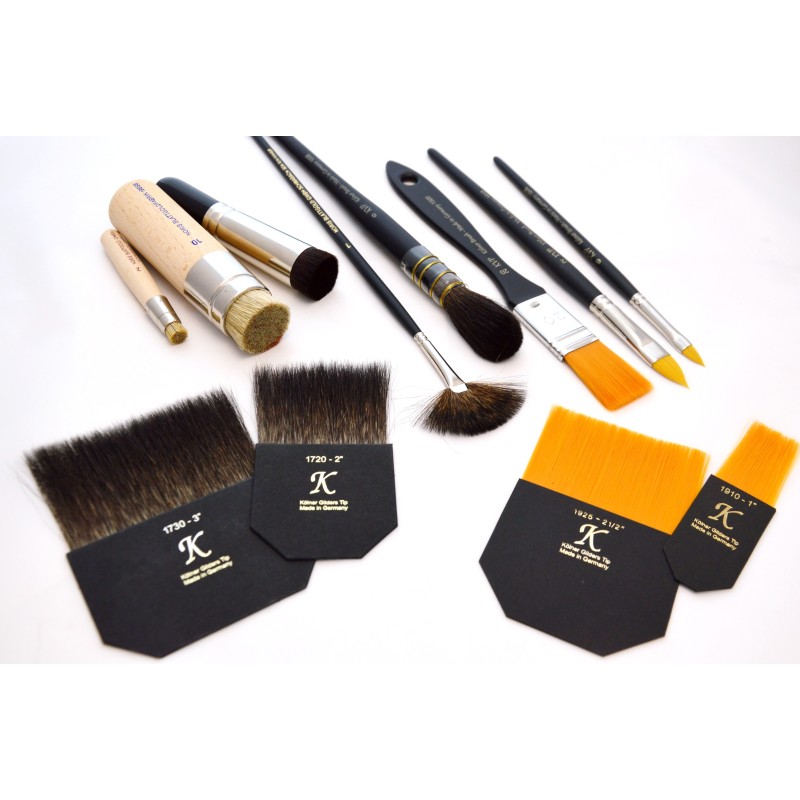 Pędzle pozłotnicze