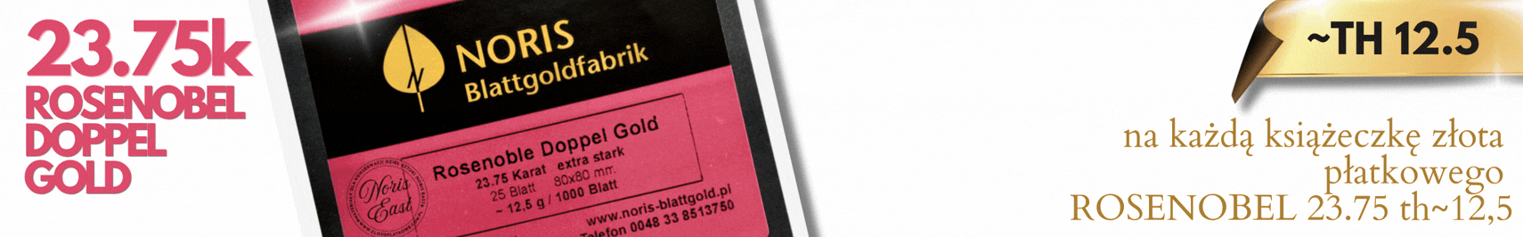 Złoto płatkowe Rosenobel promocja
