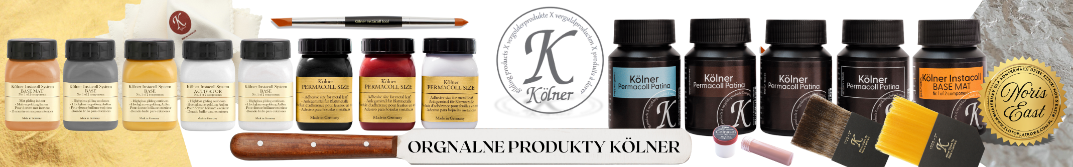 Noris East, Noris Blattgold, złoto płatkowe